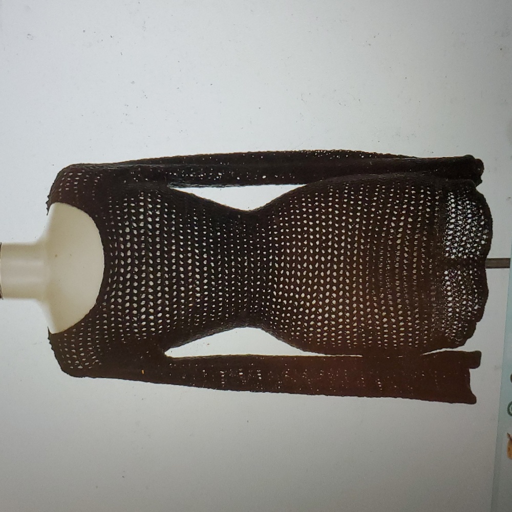 Peppermayo 'Down For The Ride' Crochet Mini Dress Size M/L — NWT - Picture 11 of 12